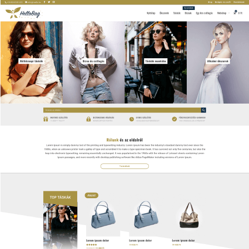 HelloBag - női webshop