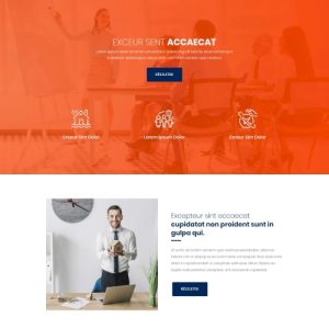 Biztosítás – Weboldal terv Divi-hez