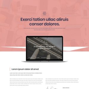 Startup – Weboldal terv Divi-hez