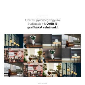 Kreatív ügynökség #9 – Weboldal terv Divi-hez