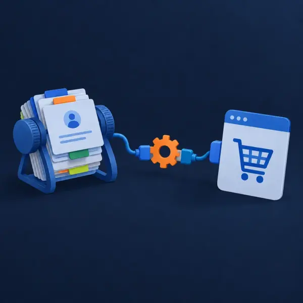 CRM rendszer összekötése WooCommerce-szel